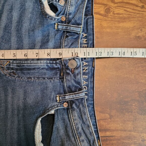 American Eagle Jeans Mens 32x32 Measures 32x31 Next Level Athletic Skinny - Picture 9 of 11